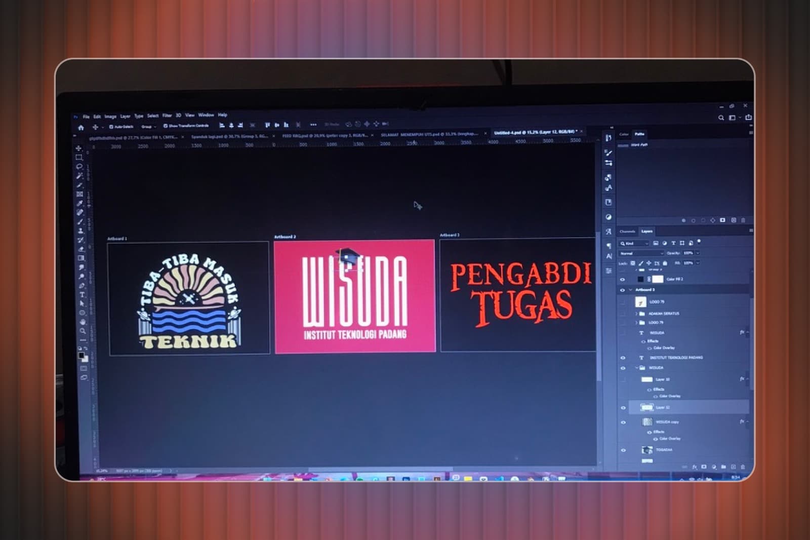 Galeri banner wisuda ITP 79 untuk stand Teknik Informatika — gambar 3