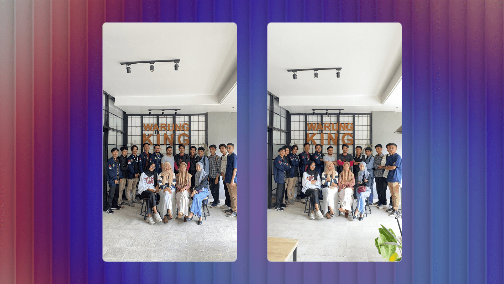 Sesi praktik peserta membangun landing page portfolio dari desain Figma