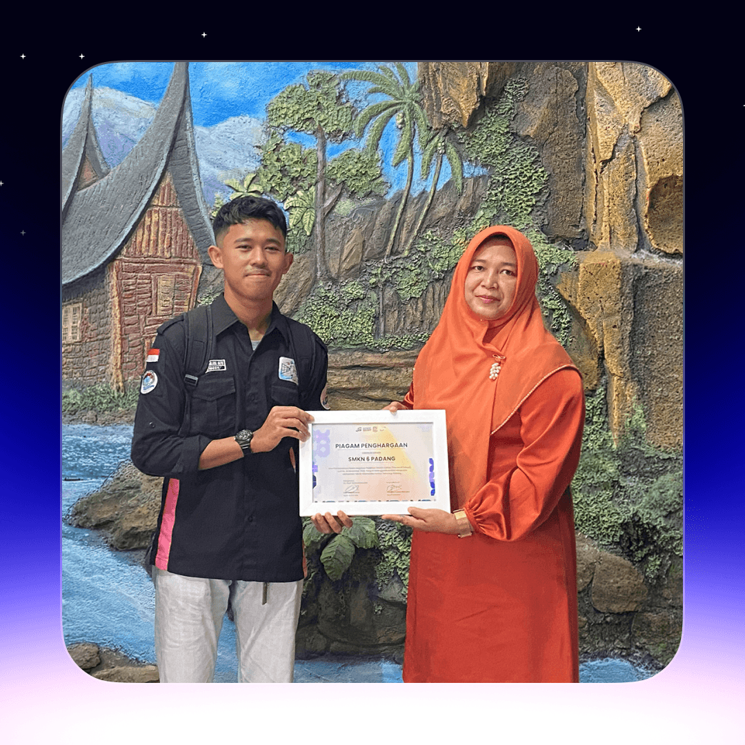 Cover The Art Of Canva SMK 6 Kota Padang