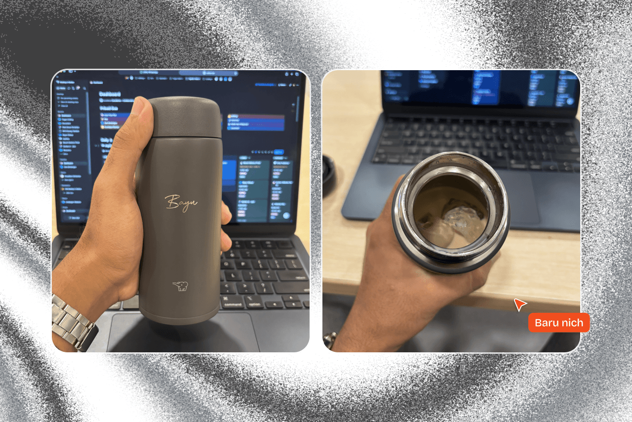 Tumbler pertama, kado ulang tahun ke-23